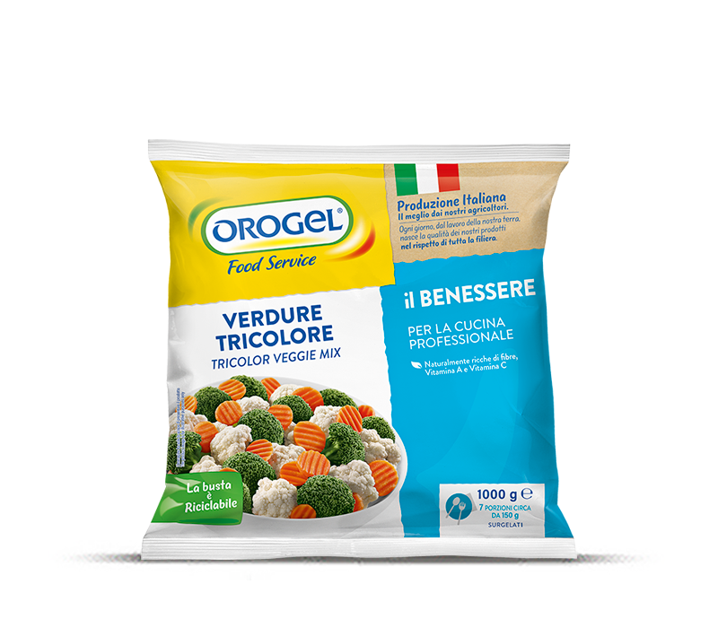 Verdure Tricolore Surgelate Orogel Food Service