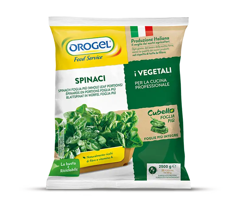 Pack - Spinach Foglia Più (Whole Leaf Portions)