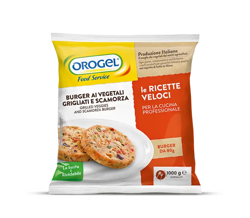 Pack - Burger ai Vegetali Grigliati e Scamorza