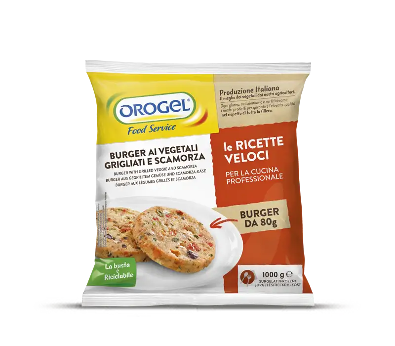 Pack - Burger ai Vegetali Grigliati e Scamorza