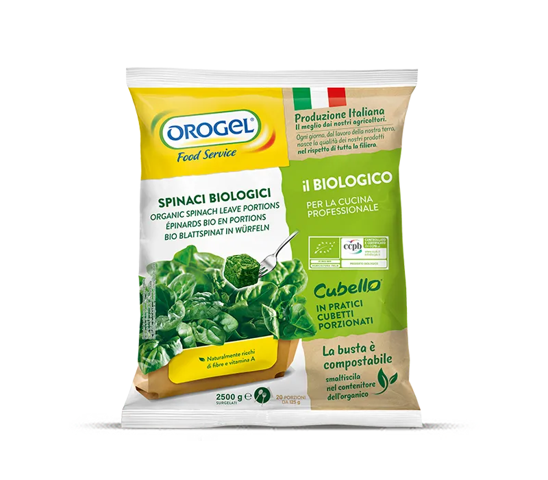 Pack - Organic Spinach Leaf Portions