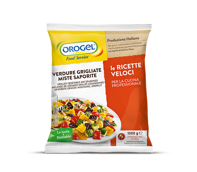 Verdure Grigliate Miste Saporite - Orogel Food Service