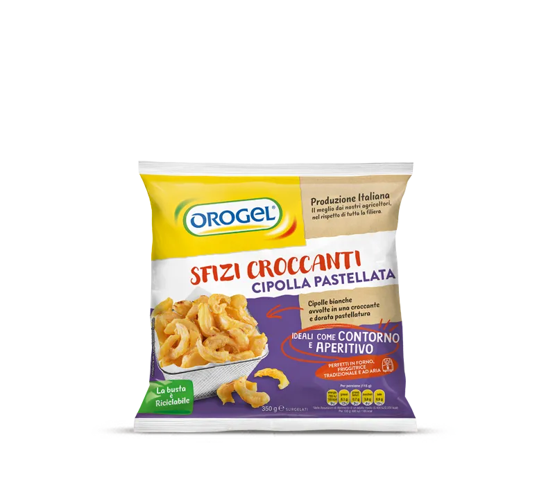 Cipolla Pastellata – Sfizi Croccanti Orogel