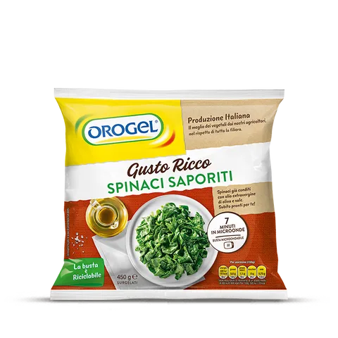 Pack - Spinach Seasoned Gusto Ricco