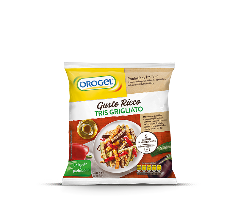 Tris Grigliato Gusto Ricco Surgelati Orogel