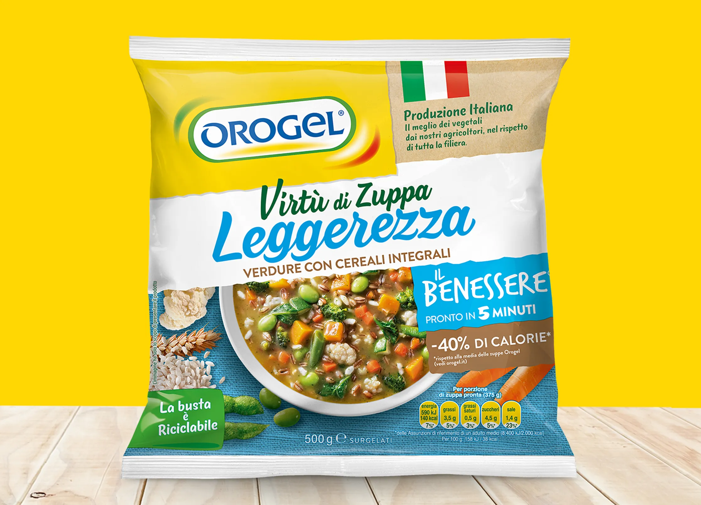 Virtù di Zuppa Leggerezza Orogel